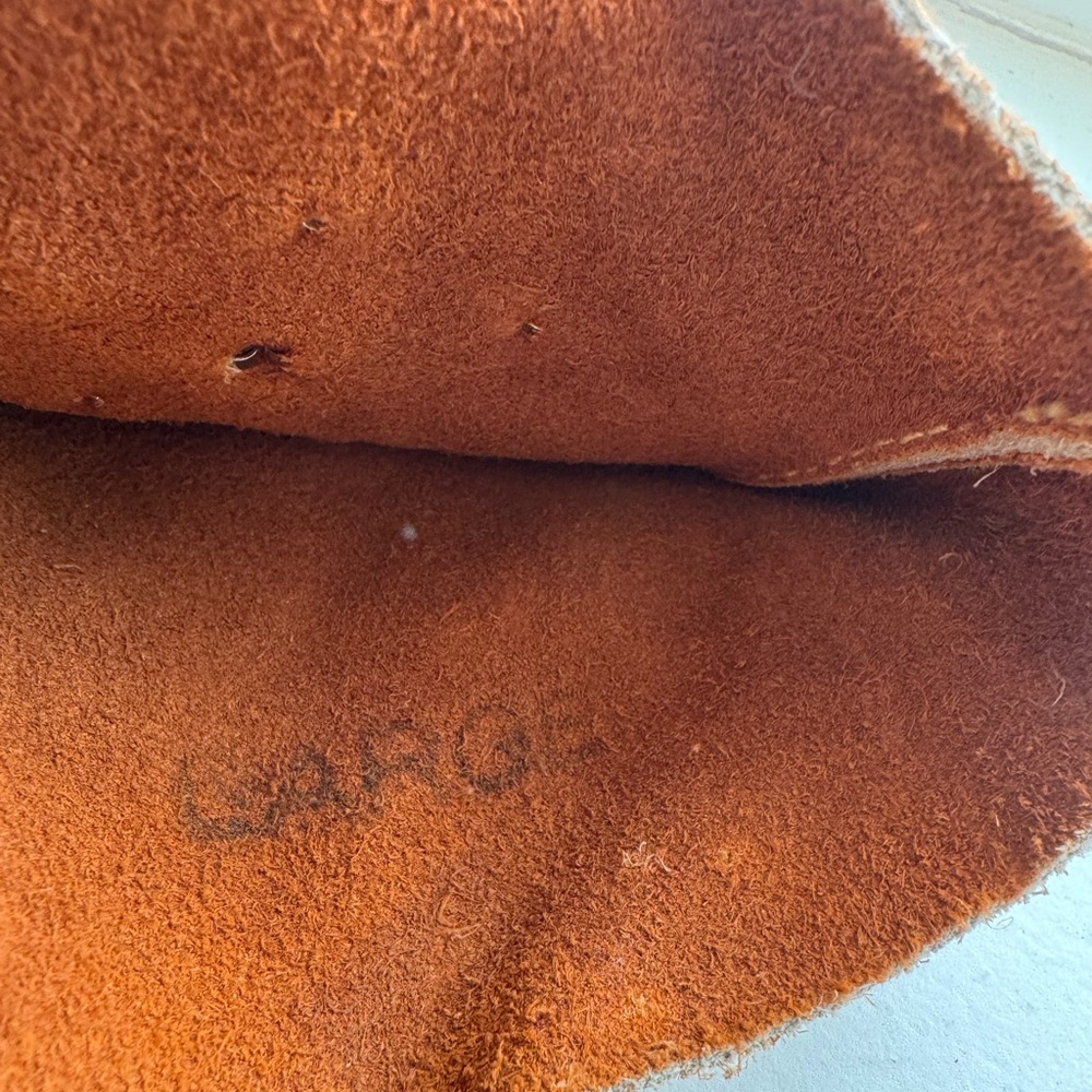 Brown Suede Children’s Gloves - Picture 4 of 5